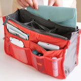 2 Piezas de Organizador de Bolsos com Diversos Bolsos - Perfeito para Quem Gosta de Trocar Bolsas Diariamente!